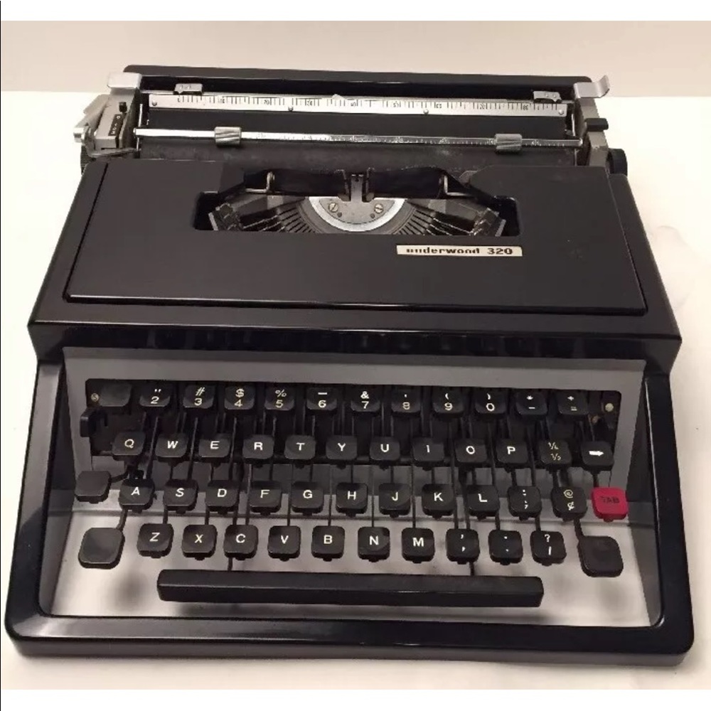 Vintage typewriter